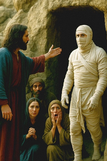 EN LA MUERTE DE LÁZARO, EL HIJO DE DIOS, SE HA GLORIFICADO